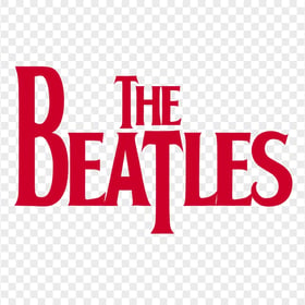 The Beatles Red Logo PNG