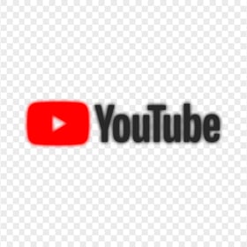 HD Official Youtube YT Logo Neon Effect PNG