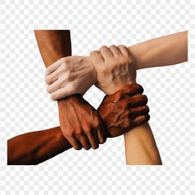 HD Together Hands United Team PNG