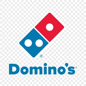 Domino's Pizza Brand Logo HD Transparent Background