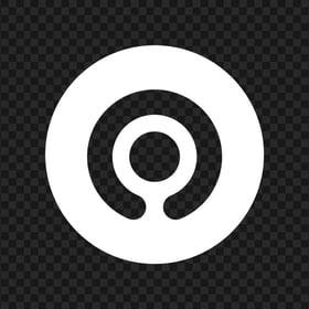 Gojek White Round Logo Icon FREE PNG