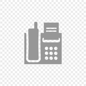 HD Grey Home Phone Icon Transparent PNG