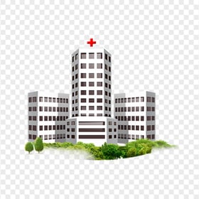 Illustration Icon Of Hospital Clinic Healthcare Icon