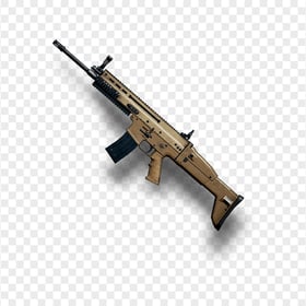 HD SCAR L Gun PUBG Weapon PNG