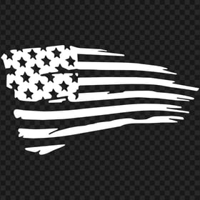 White American USA United States Clipart Flag