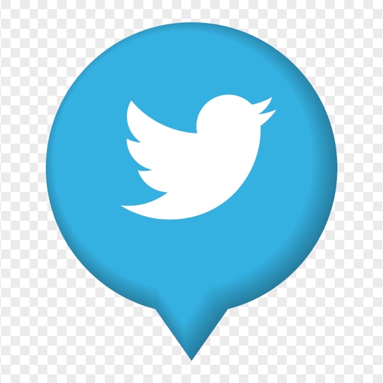 HD Pin Twitter Icon PNG