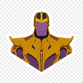 HD Thanos Minimalist PNG