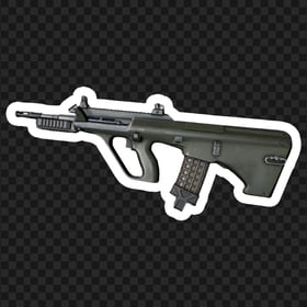 HD PUBG Aug a3 Gun Weapon Battlegrounds Sticker