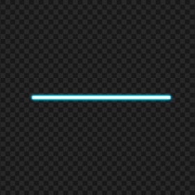 HD Glowing Light Blue Line Neon Transparent PNG