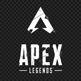 HD White Apex Legends Logo With Symbol PNG