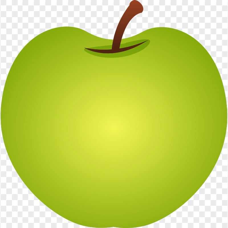 HD Green Apple Cartoon Clipart PNG Citypng
