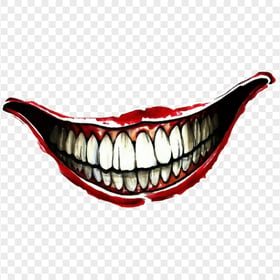 High Resolution Joker Batman Mouth Red Lips