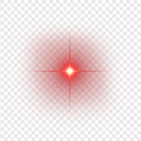 Red Lens Light Point Star Sparkle Bright Effect