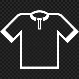 Football T-shirt White Icon Download PNG