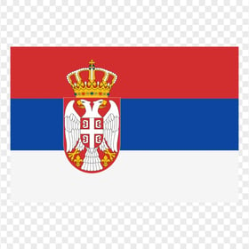 Official Serbia Flag PNG