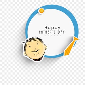 HD Happy Father’s Day Logo Illustration PNG