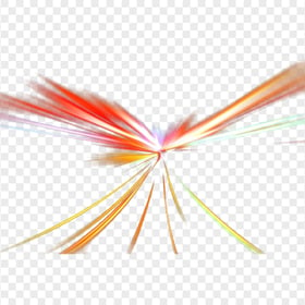 Speed Light Effect Curved Lines Background