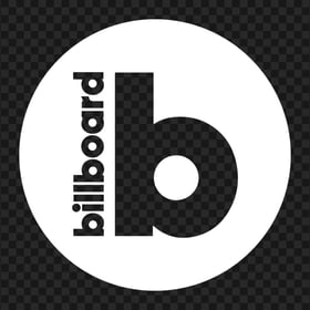Billboard White Round Circle Logo Icon FREE PNG