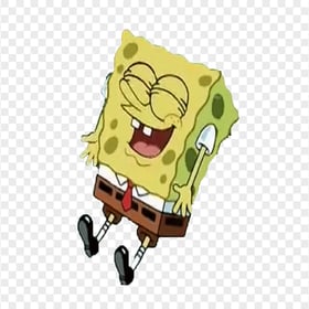 HD Spongebob Laughing Meme Transparent PNG