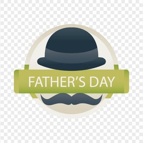 HD Father's Day Logo Design Transparent PNG