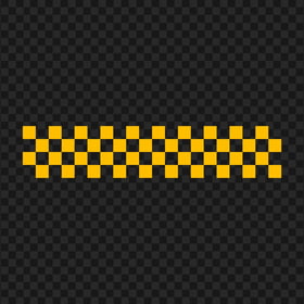 Taxi Cab Yellow Pattern Image PNG