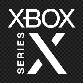White Xbox Series X Logo