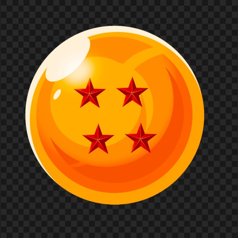 HD PNG Dragon Ball Z DBZ Crystal Ball 4 Stars Citypng