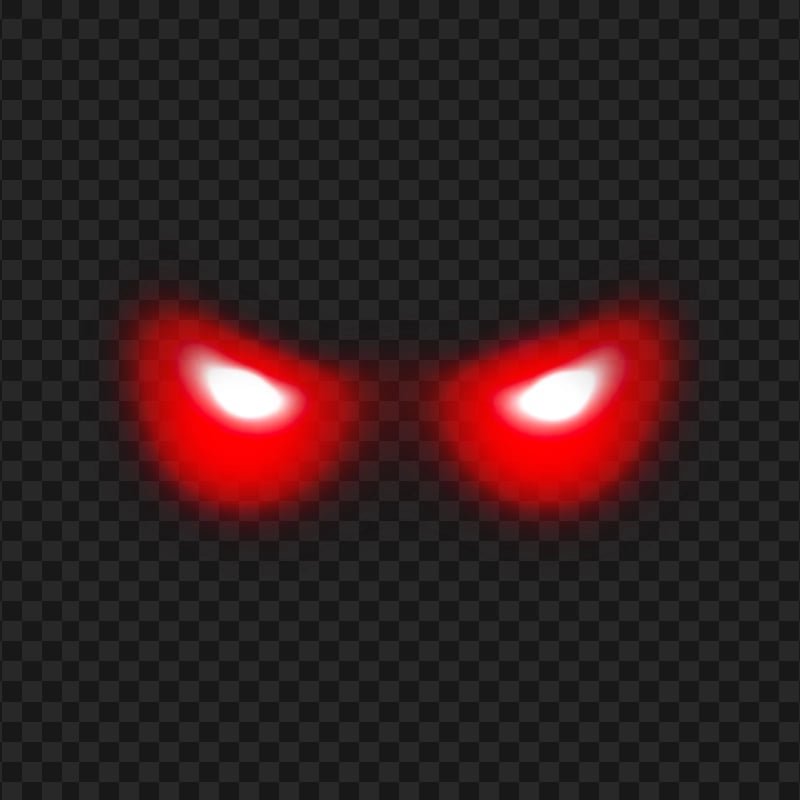 Glowing Red Eyes PNG | Citypng