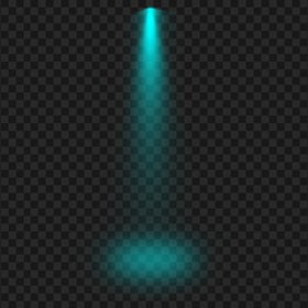 HD Blue Turquoise Light Spot Spotlight PNG