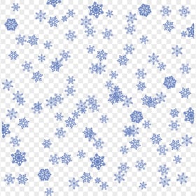 HD Snowflakes Pattern Background PNG