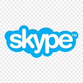 Download Skype Official Logo Trademark PNG