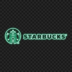 HD Starbucks Neon Logo PNG