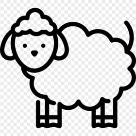 Black Sheep Icon PNG