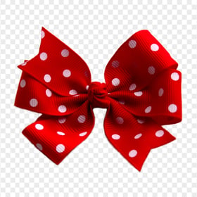 Minnie Mouse Ribbon Bow Tie PNG