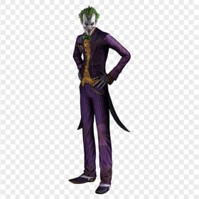 Standing & Smiling Realistic Joker Figure Decor Toy