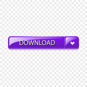 Purple Glossy Download Web Button Icon PNG
