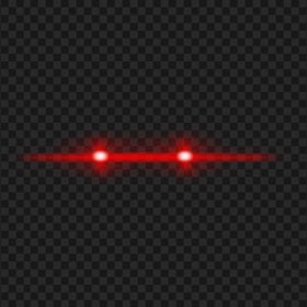 HD Red Eyes Laser Lens Flare Effect PNG