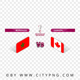 Morocco Vs Canada Fifa World Cup 2022 Image PNG