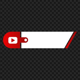 HD Creative Youtube Lower Third Signature PNG