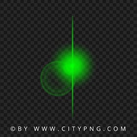 HD Fluo Green Lens Flare Light Special Effect Transparent BG