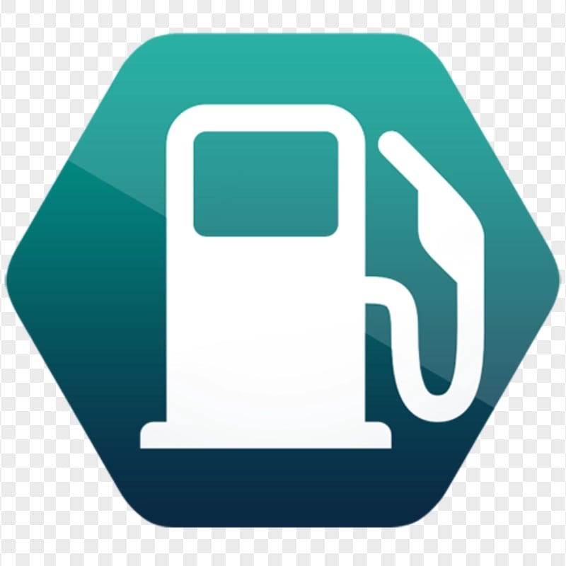Station Gasoline Esso Fuel Hexagon Icon