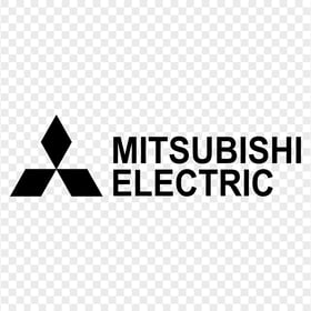 Mitsubishi Electric Black Logo PNG