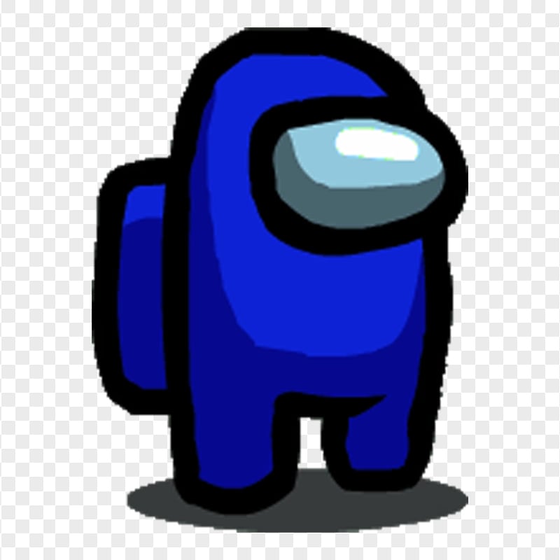 Dark Blue Among Us Character PNG Citypng