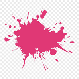 Pink Paint Splash PNG