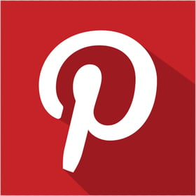 Apple Pinterest App Icon Logo Flat