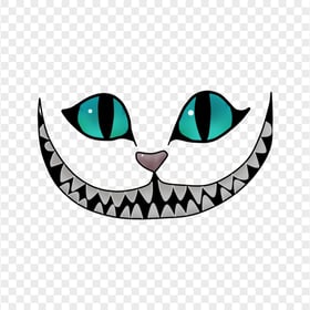 Cheshire Cat Smiley Face HD Transparent Background