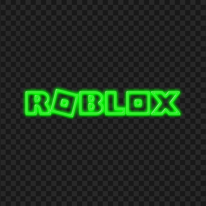 Green Neon Roblox Logo Transparent PNG  Website color palette, Square logo,  Green logo