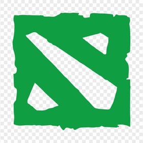 HD Dota 2 Official Green Logo Symbol PNG