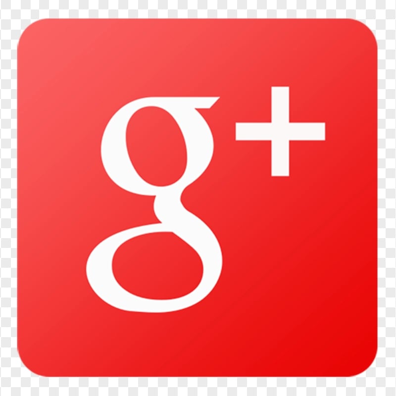 Square Red Google G Plus App Icon | Citypng