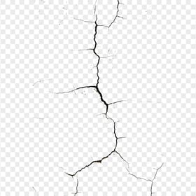 HD Broken Wall Crack Effect PNG